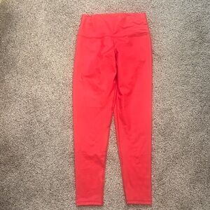 aerie High-Waist Red Active Leggings